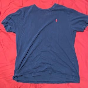 Navy blue polo T-shirt
